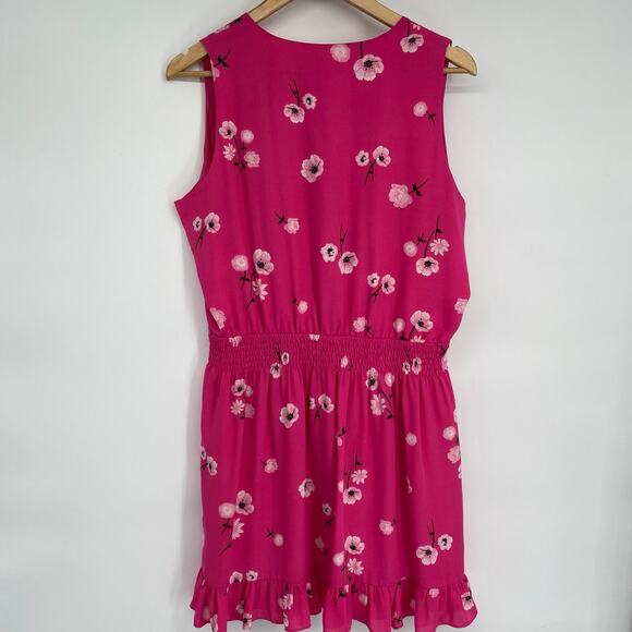 Maison Jules Dress Women’s Large Pink Floral Feminine Romantic - Picture 2 of 9